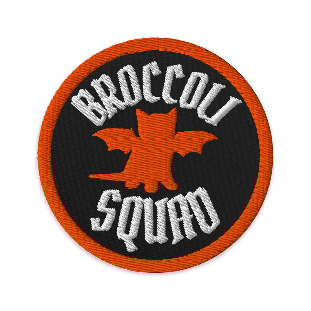 Image of Officially Licensed Fourth wing Broccolli squad Embroidered patches 