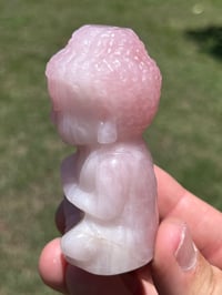 Image 6 of Rose Quartz Baby Buddha Carving #2689