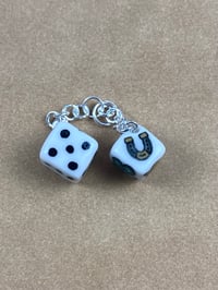 Image 4 of Lucky Dice - platinum lustre