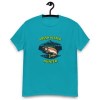 Image 12 of Unisex classic tee, Fresh Water Hunter T-Shirt | Fishing Trout Outdoor Graphic Tee