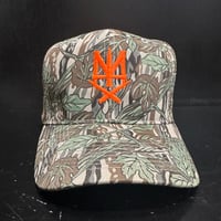 logo leaf camo hat