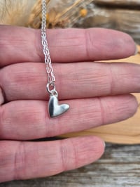 Image 2 of Solid Heart Necklace