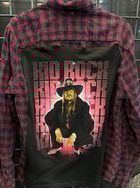 Vintage Wine/Black Flannel Shirt Kid Rock