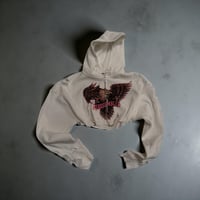 Image 3 of R pink eagle thermal hoodie 
