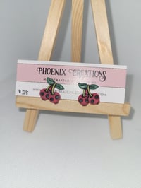 Skull Cherry Studs
