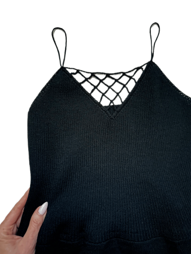 late 60s St. John Knits cut out Birkin dress