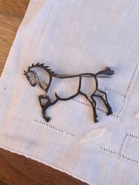 Vintage Horse Brooch