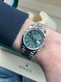 Image 5 of ROLEX DATEJUST MENTHE