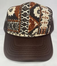 Vintage fabric trucker #V12