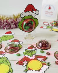 Image 1 of The Grinch Candy Dome Christmas Cards