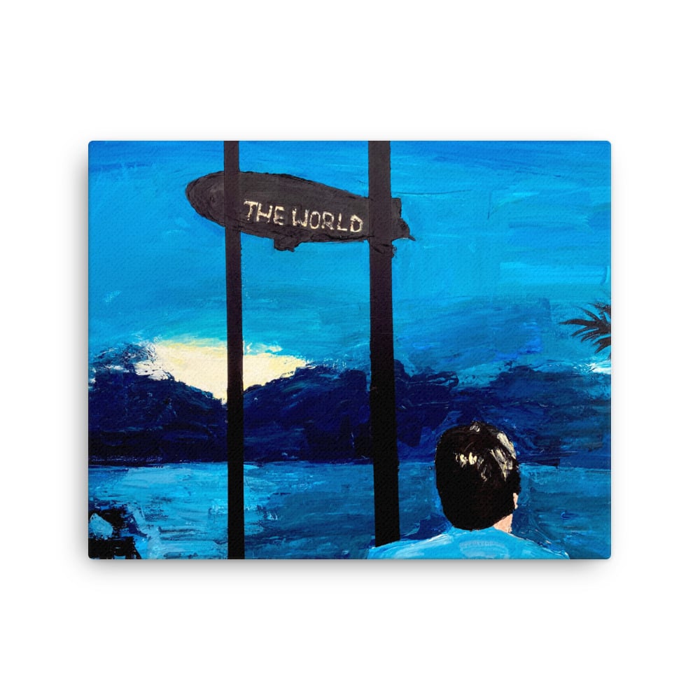 Image of The world canvas prints 16” x 20”