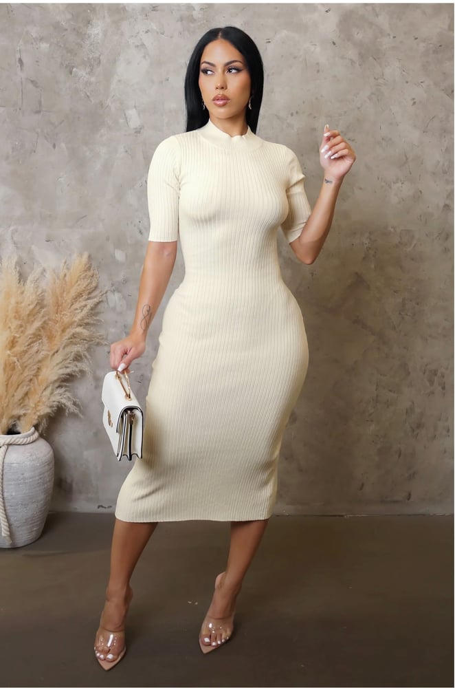 Image of ALLURE MIDI DRESS