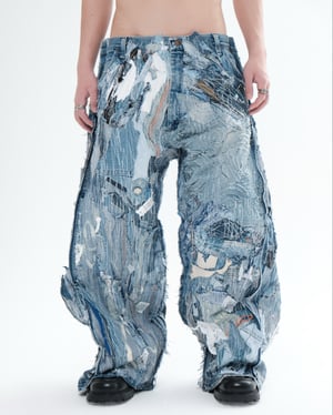 Image of MASSTAK - 168 FR Ptchwrk V.2 Jeans