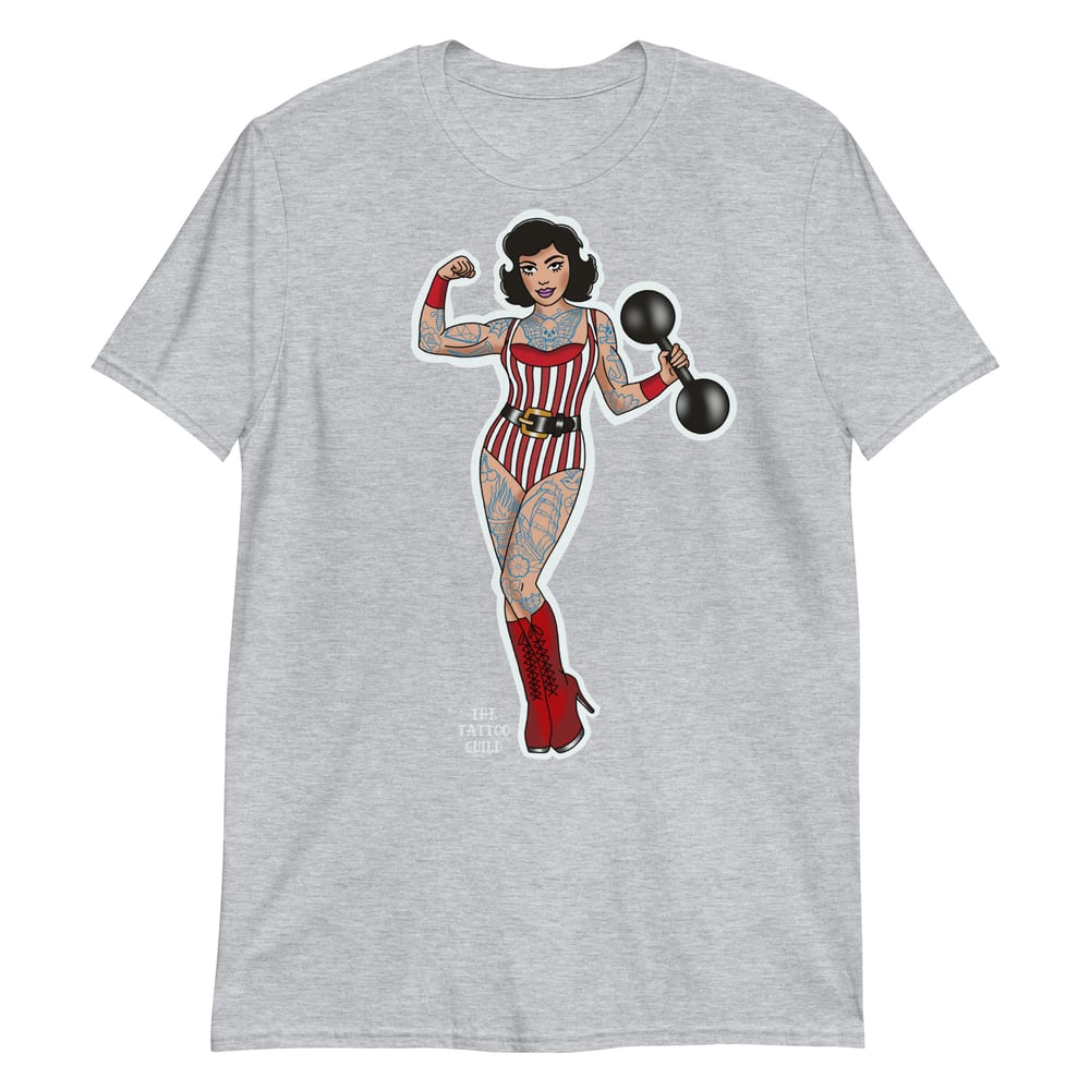 Vintage Strongwoman Unisex T-Shirt