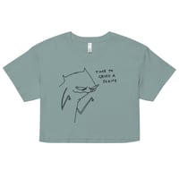 Image 3 of cause a scene Women’s crop top 