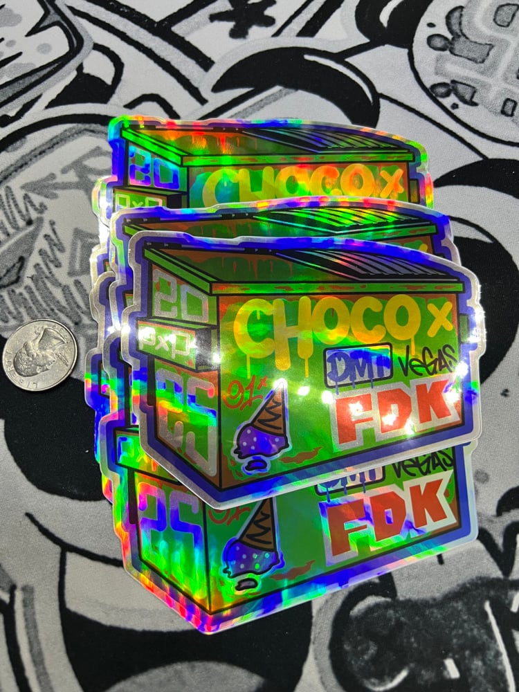 DMT P&P Dumpster Stickers