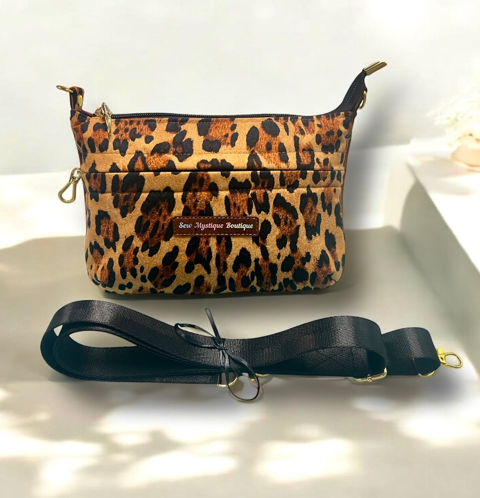 Image of Leopard Print Bag Set