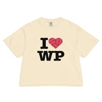 Image 4 of I Love Water Polo Women’s heavyweight boxy tee