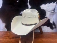 Image 1 of Classic Straw Cowboy Hat