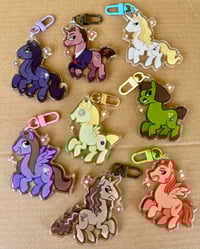 Image 1 of FRIENDSHIP IS BRUTAL 3” EPOXY CHARMS
