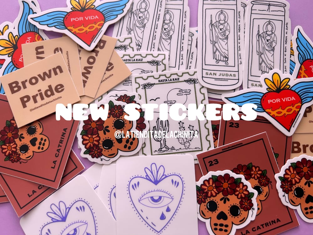 Image of new stickers