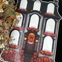 Image 2 of Haunted House Weekly Planner - Magnetic Whiteboard