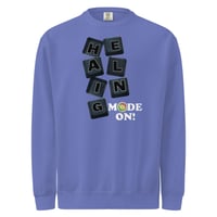 Image 2 of Unisex HEALING MODE garment-dyed sweatshirt