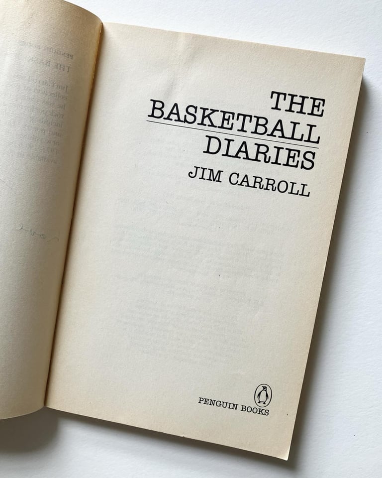 Two Inscribed Memoirs by Jim Carroll Image 4