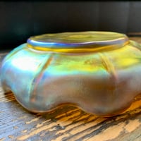 Image 12 of Louis Comfort Tiffany Favrile Iridescent 7" Glass Bowl