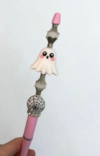 Image 1 of Ghost on Pink Pen