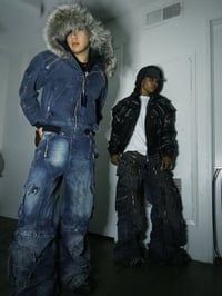 Image 5 of SS26 ‘Sinai’ Flare Gradient Cargos