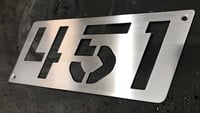 Image 4 of Address sign. 