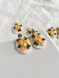 Image 3 of Classic Lemon Earrings 