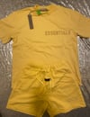 Essentials Shorts Set (Yellow)