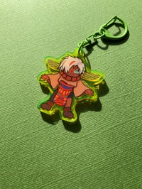 Image 1 of Trigun Stampede Zazie Translucent Colored Acrylic Charm