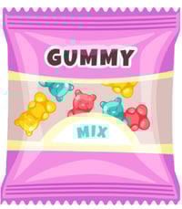 Image 3 of Gummy Drip Sticker Set