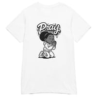 Image 1 of Trubledera Pray CBG Women’s basic softstyle t-shirt