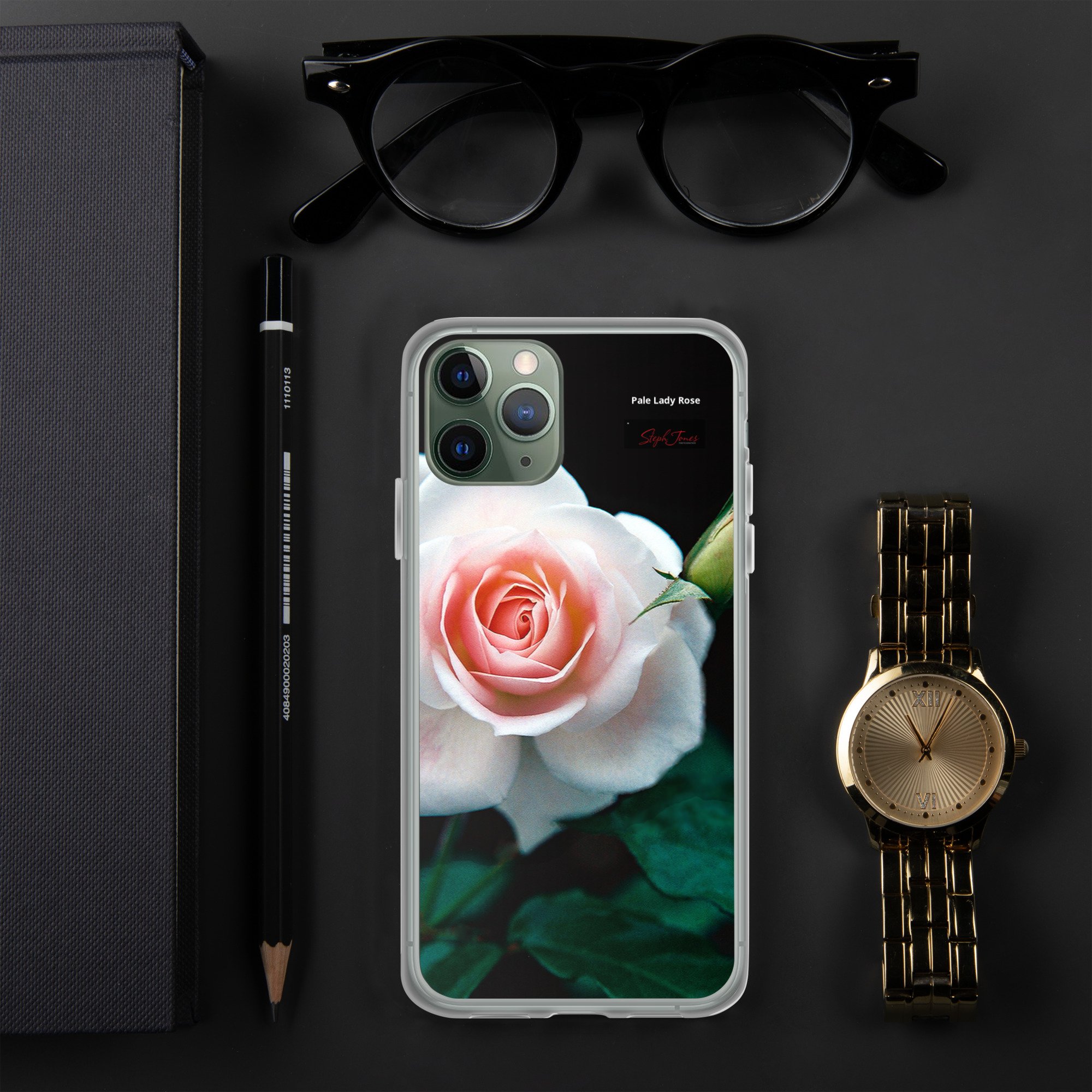 Image of iPhone Case Pale Lady Rose I. Classic Flower 