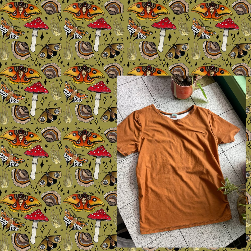 Image of Mush and Moth Artsit Series Tshirt- Unisex