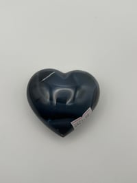 Image 2 of Orca Agate Heart (66 mm)