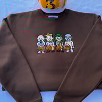 Image 2 of Mexican Icons- Halloween Embroidered Top