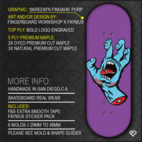Image 1 of ‘SKREEMIN’ FINGAHS’ PURP + LÜXE PRO FB TAPE & FAYMUS STICKER PACK