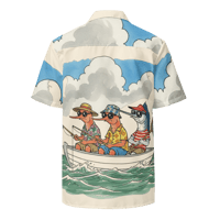 Image 4 of Los Pescadores Forasteros Unisex button shirt