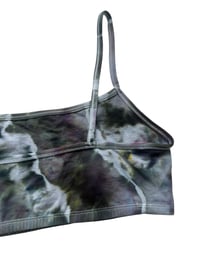 Image 3 of L (38) Bralette in Stormy Geode Ice Dye