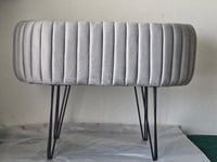 Image 2 of Baby Bassinet Crib Cot black hair pin legs 