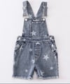 Star Frayed Overalls 