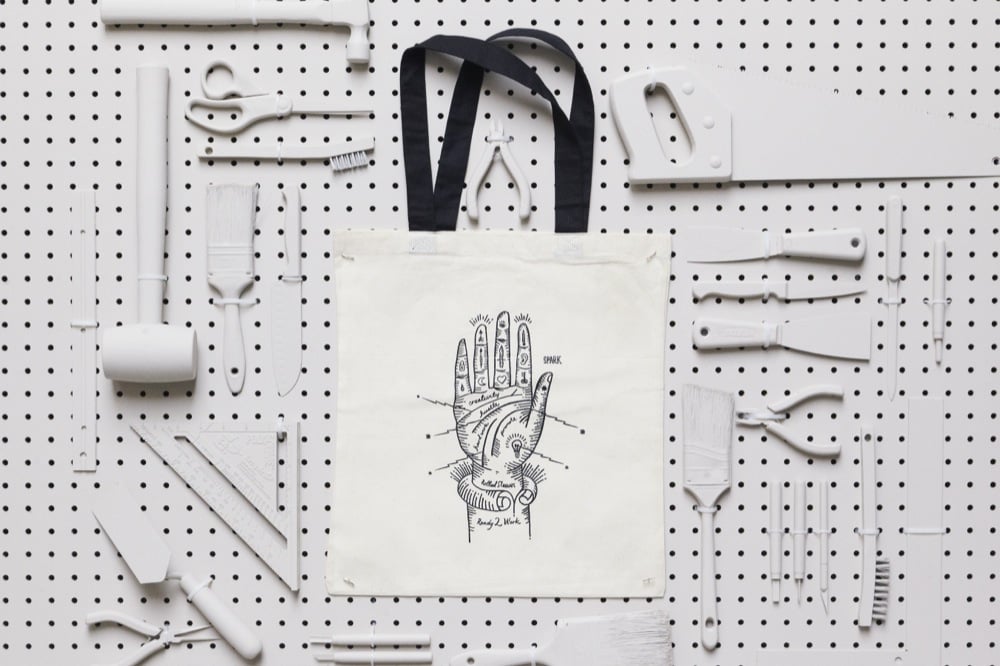Palm Reader Tote