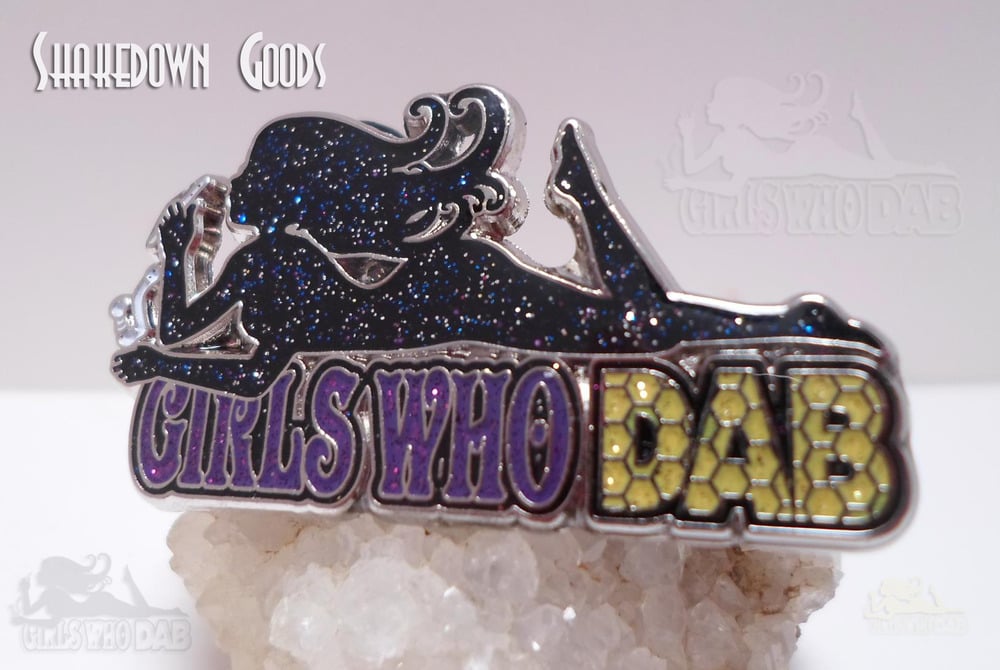Image of Girls Who Dab GALAXY EDITION Collectable Cloisonné Pin