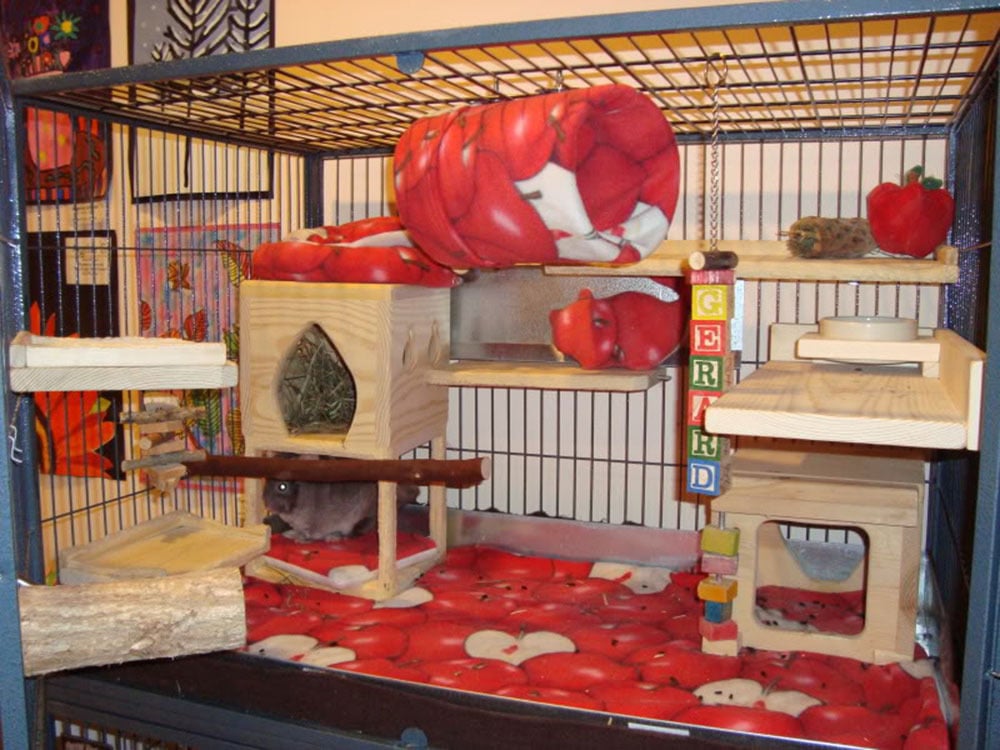 Fleece liner hotsell for chinchilla cage