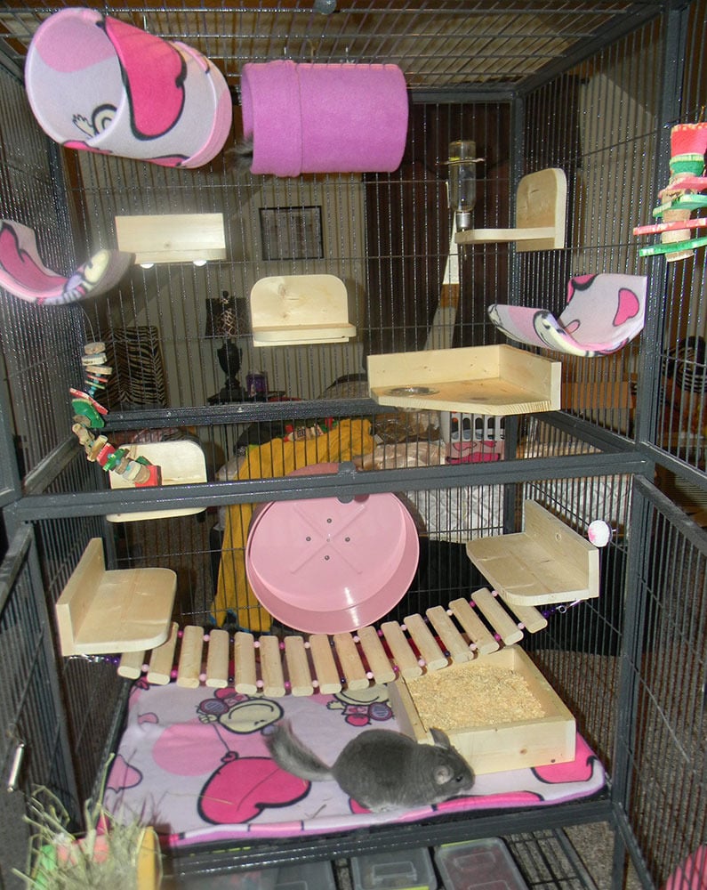 Fleece Liner Sets for Cages ChinChic